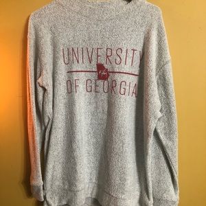 NWT UGA Terry Crew Sweatshirt